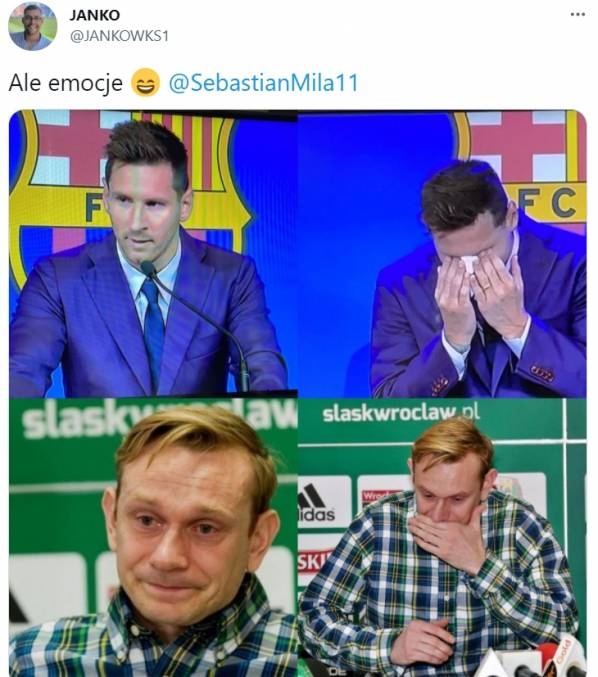 Leo Messi jak Sebastian Mila... :D